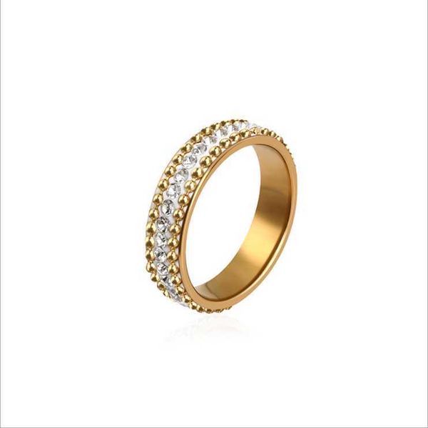 

new arrivals wholesale fashion diamond rings classic chain ring, Silver