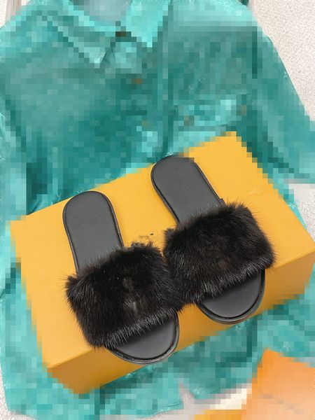 

delivery women sandals designer casual slippers new outer wear printed buckle flat sandals 0607, Black