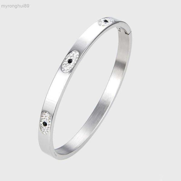 

fashion eye stainless steel bracelet popular ec77 mosz, Black