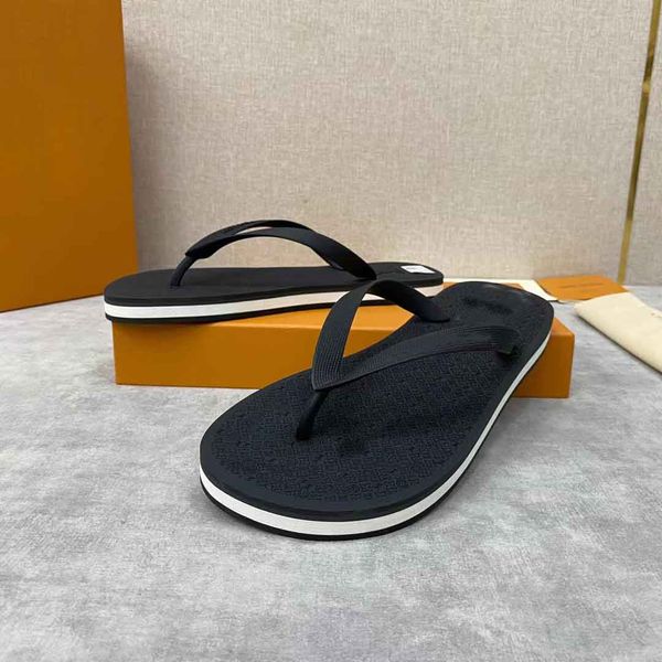 

summer luxury molitor sandals shoes calfskin leather men slippers slip on beach slide flats boy's thongs flip flops sandalias eu38-46.o, Black