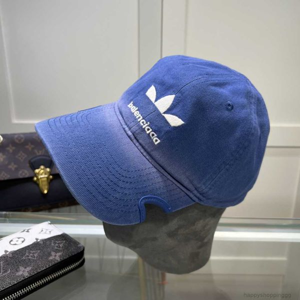 

couples summer sports style designer ball cap letter embroidery casquette holiday travel gap brim 2 colors caps, Blue;gray