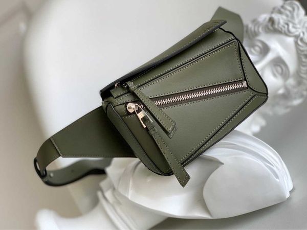 

men's cow leather chest bag crossbody bag waistpack small high quality
