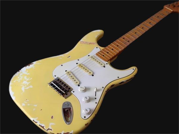 

hand made heavy relic masterbuilt yngwi