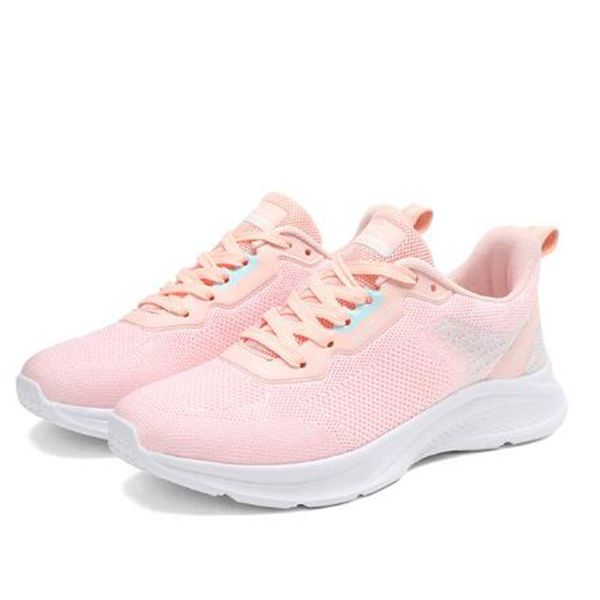 

shoes women air running fashion summersport mesh breathable walking women sneakers comfortable white pink grey fashion casual sneakers chaus, Black