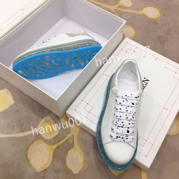 

man woman designer shoes lace sneakers casual women shoes sports breathable flexible soft comfortable real leather woman2023, Black