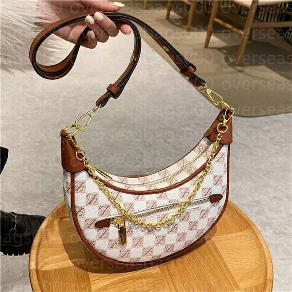 

crescent package designer shell pack his bags women brand luxury fashion design bag purse small sweet wind ling chain bag bowling bag lovely
