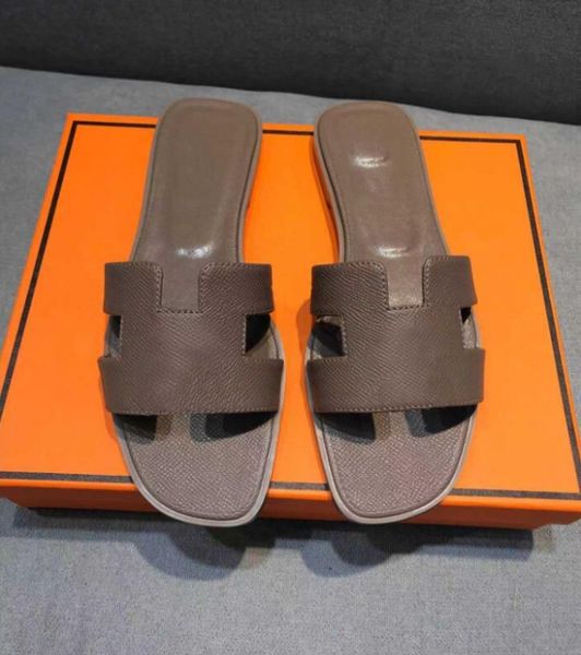 

h summer sandals beach slide slippers crocodile skin leather flip flops heels ladies fashion designs orange scuffs shoes, Black