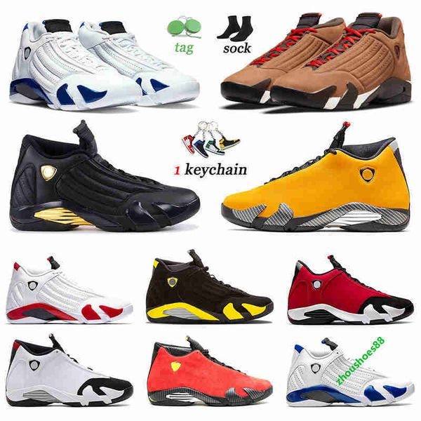 

jumpman 14 winterized basketball shoes 40-47 14s men sneakers reverse ferrar yellow defining moments black toe gym red toro thunder candy ca