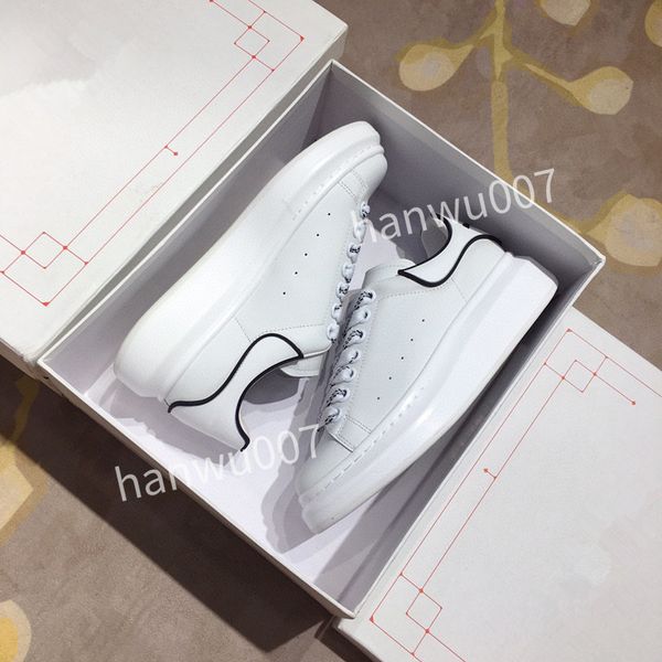 

new women designer shoes sneaker platform classic leather sports skateboarding shoes men womens sneakers running walking black white2023