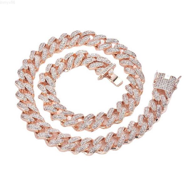 

hiphop necklace zircon cuban chain fashion jewelry custom wholesale/, Silver