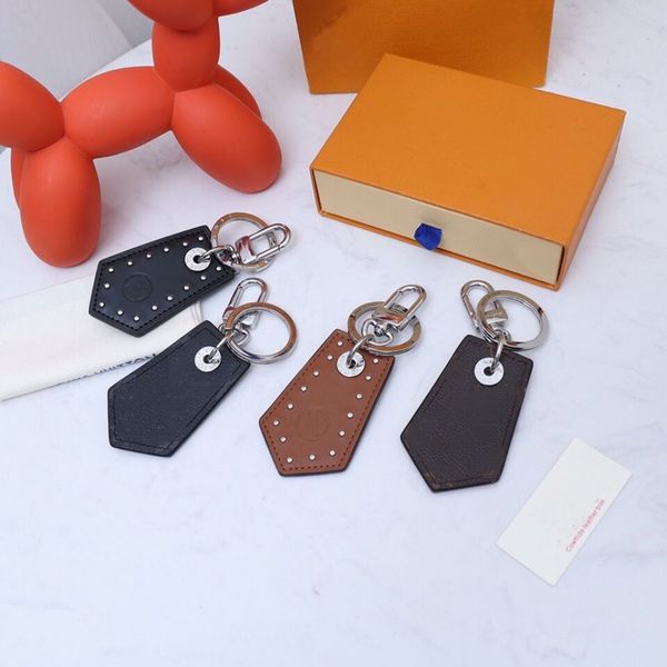 

fashion letter key wallet designer arrow shaped rivet mens car keyring bags totes keychain pendant luxury women key chain bags handbags pend, Red;blue
