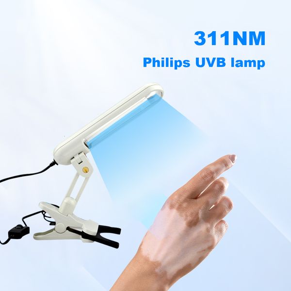 

face massager uvb 311nm light potherapy for vitiligo psoriasis eczema skin problems treatment ultraviolet lamp 110v120v 230609