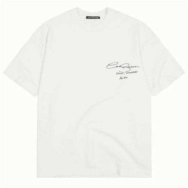 

men's t-shirts cole buxton t-shirt men women high-quality t shirt summer style tees men clothing t230321 o1xc, White;black