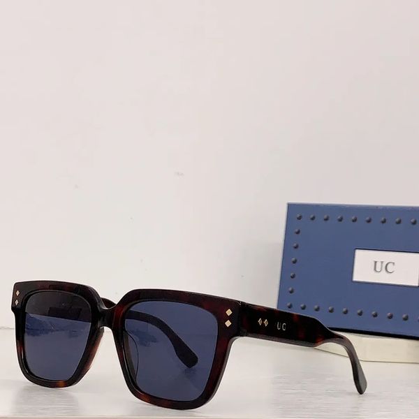 

luxury sunglasses designer letter women's men's glasses senior glasses women's glasses frame retro metal sunglasses with box, White;black