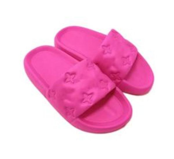 

new luxury ggity letter women slippers thick bottom designer women shoes large size 35-43, Black