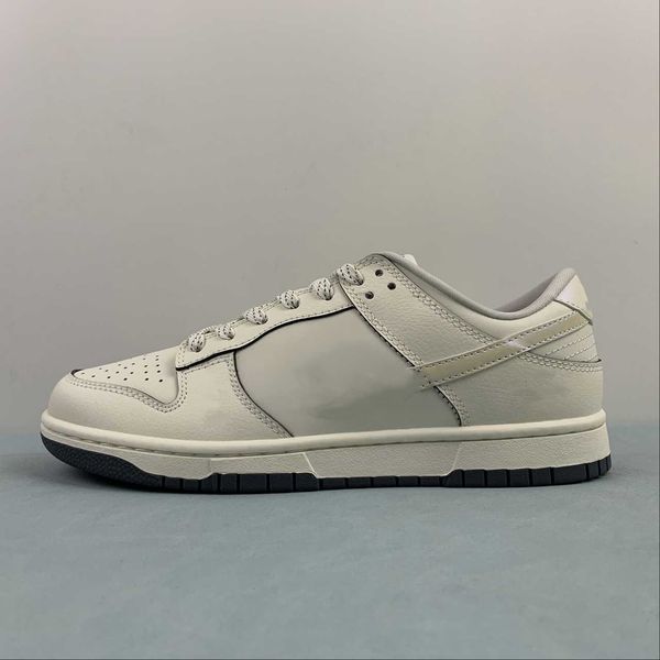 

sb dnks low basketball shoes penetrating heart grey designer shoes sneakers with original box