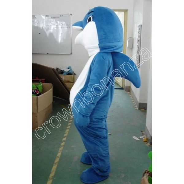 

dolphin mascot costumes cartoon fancy suit for animal theme mascotte carnival costume halloween fancy dress, Red;yellow