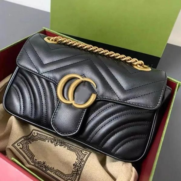 

16 colours designer bags famous womens gold chains leather messenger shopping bag plain cross body shoulder bags handbags crossbody bag tote