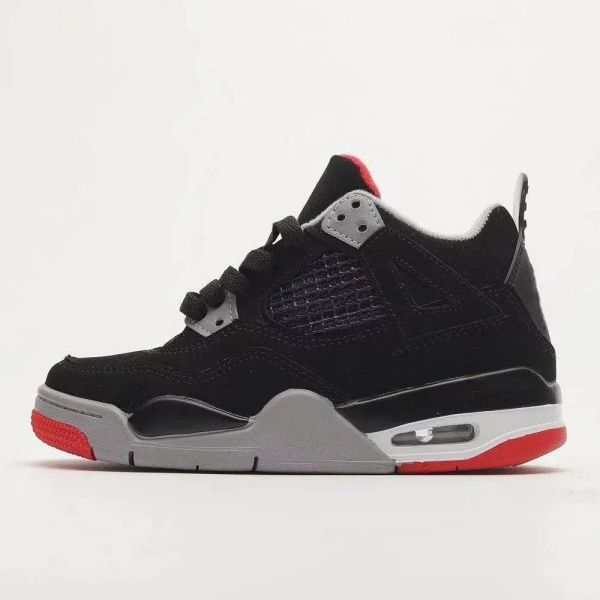 

boys basketball 4 jumpman 4s shoe for sale kids shoes children black mid sneaker chicago designer scotts military cat trainers baby kid300