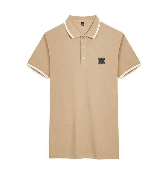 

luxury designers summer men's stone island polo shirts t-shirt jackets fashion casual men's jackets high end spring short sleeve t, White;black