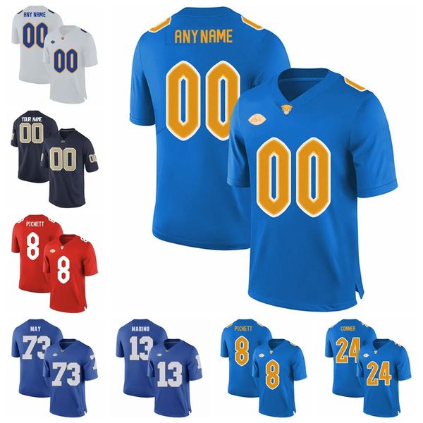 

pittsburgh panthers football jersey mens custom stitched tyler boyd nathan peterman jordon whitehead dion lewis aaron donald aaron berry chr, Black