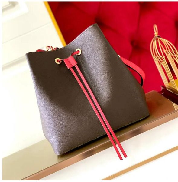 

2023designer bag nenoe bucket shoulder bag flower wallet women's handbag brand letter handbag crossbody bag