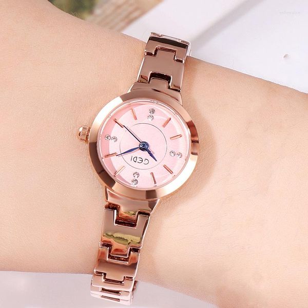 

women's wristwatches designer luxury fashion waterproof watchsequartz-battery watches high quality, Slivery;brown