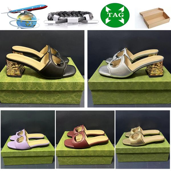 

classic womens sandals double g slippers luxury flats printed jelly leather designer for woman oran sandal summer slide flip flops green pop, Black