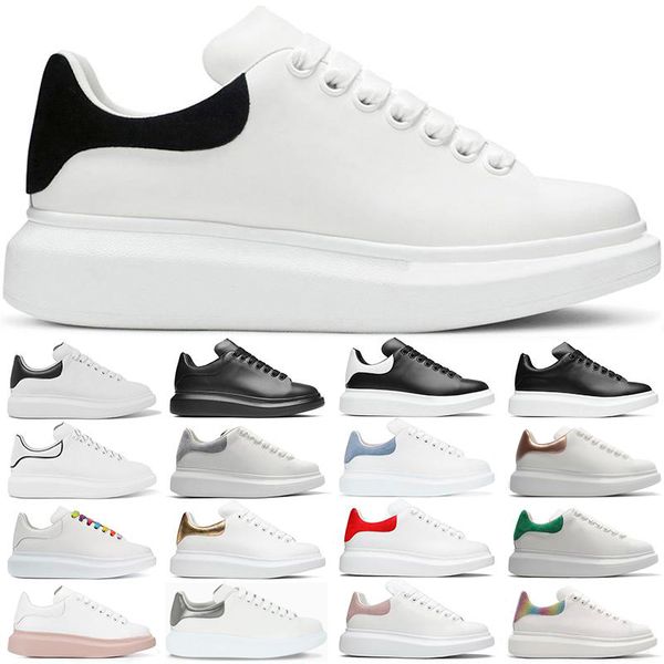 

2023 designer sneakers casual running shoes white black leather luxury velvet suede womens espadrilles trainers mens women flats lace up pla