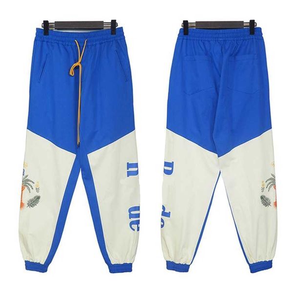 

mens tracksuits sports suit designer jacket pants stitching color pair women's street casual fashion 333 gznz, Gray