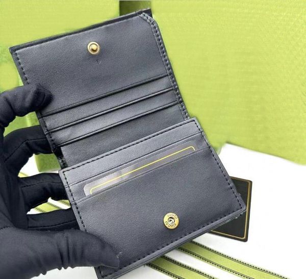 

designer card holder womens fashion black pink lambskin wallets coin purse pocket interior slot pockets genuine leather small bag, Brown;gray