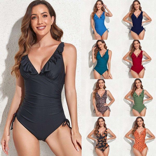 

one piece swimsuit womens bikini wholesale, White;black