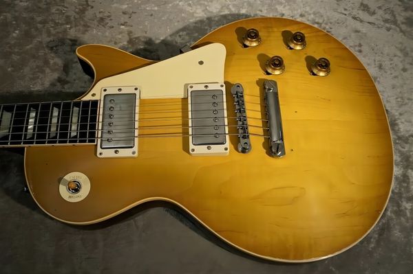 

murphy lab 1958 reissue light aged lemon burst electric guitar