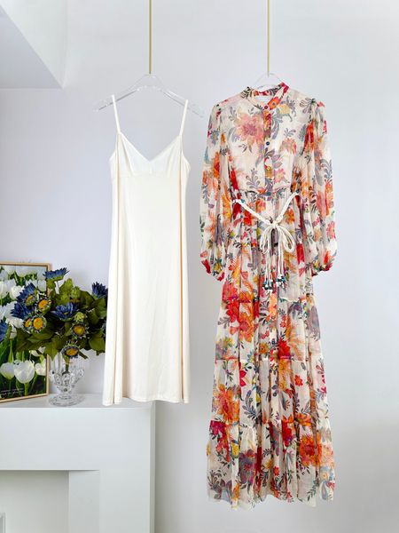 

casual dresses australian designer designs a new layered mid length dress for spring/summer 2023, Black;gray