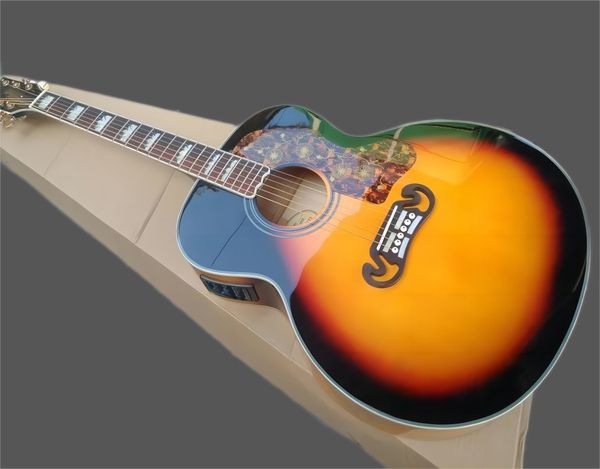 

solid spruce 43 jumbo body guitar 43-inch sunburst j200 soundtrack on ksg