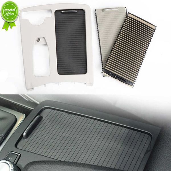 

new car storage box trim water cup holder zipper roller blind for mercedes benz c-calss w204 s204 e-class w212 w207 a20468076079051