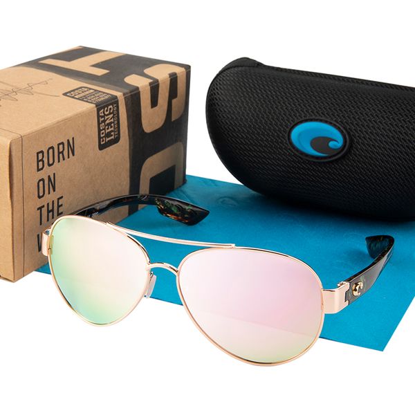 

580p polarized sunglasses loreto brand pilot sun glasses for men male classic costa driving sports goggles oculos, White;black