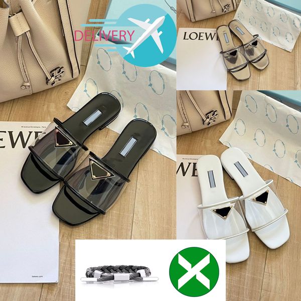 

hopping designer slides with box platform women slippers oran sandal slipper pantoufle h sandals slides claquette outdoor flip flops sandals, Black