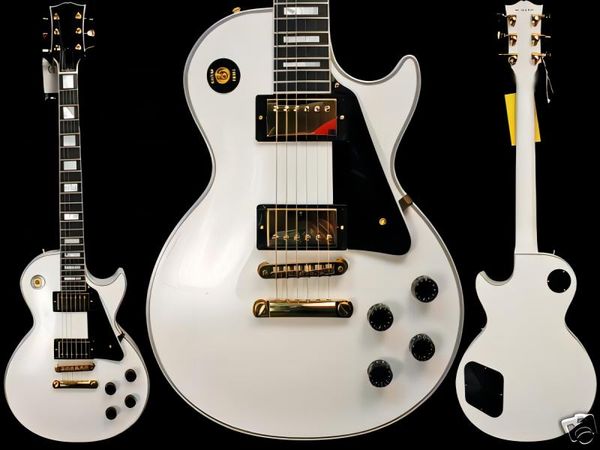 

china musical instruments 2010 custom lp electric guitar - alpine white