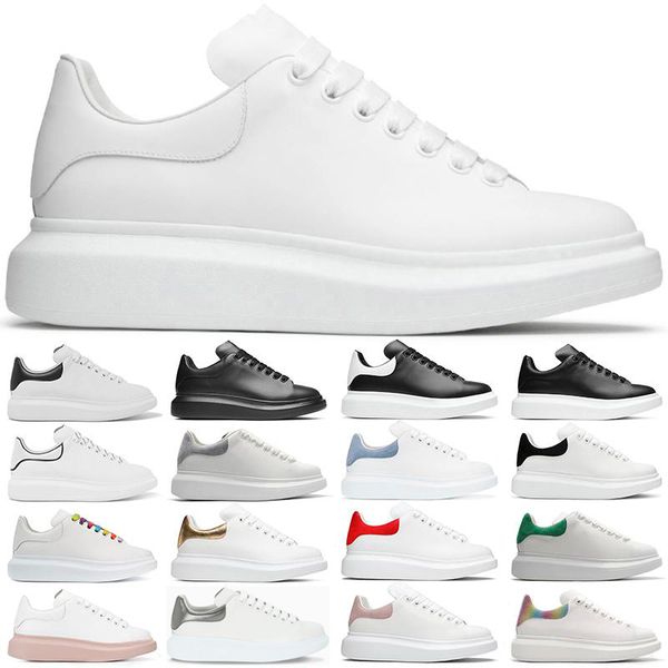 

designer woman shoe leather lace up men fashion platform sneakers white black mens womens luxury velvet suede casual shoes chaussures de esp