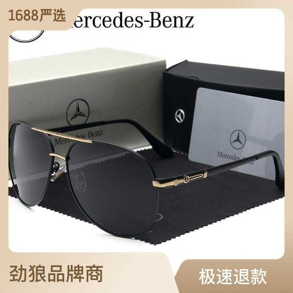 

2023 new big ben polarized driver driving men's sunglasses 742, White;black