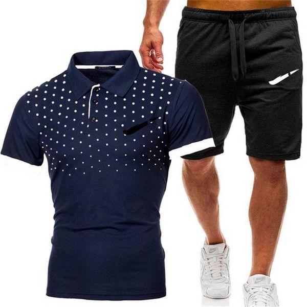 

summer tracksuits fashion design t-shirt +pants piece sets solid color suit mens sweat suits hip hop joggers hzp4, Gray