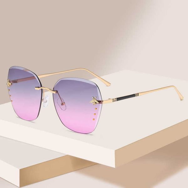

fashionable new trimmed polygon fashion female anchor personalized street ssunglasses style glasses, White;black