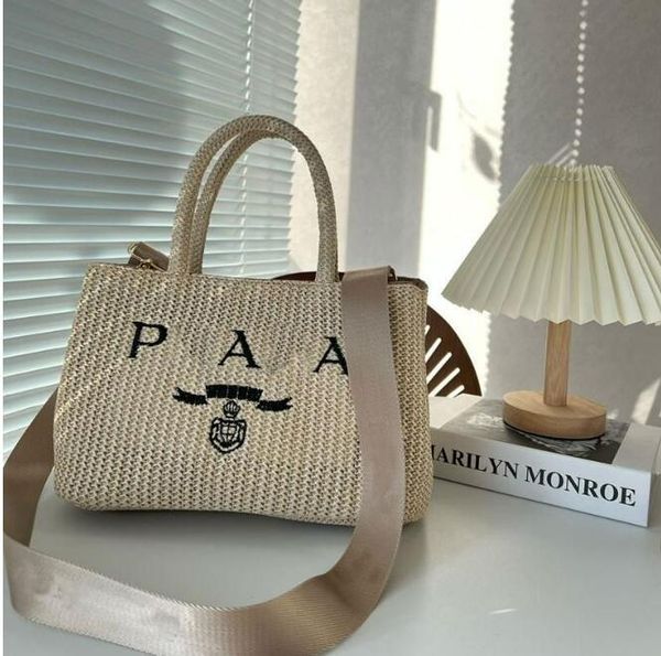 

designer bags handbag beach bag woven bag shopping bag shoulder bag bucket bag crossbody 2023 straw bag vegetable basket bag 230407
