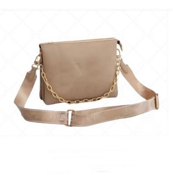 

coussin pu leather crossbody bags luxury women's mens designer purses tote messenger wallets square handbags embossed two shoulder stra