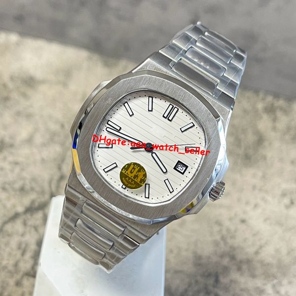 

3 colors u1 version luxury mens watches 40mm 5711 5811 automatic engraving movement sapphire luminous stainless steel transparent back men&#, Slivery;brown
