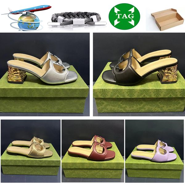 

classic womens sandals double g slippers luxury flats printed jelly leather designer for woman oran sandal summer slide flip flops green mod, Black