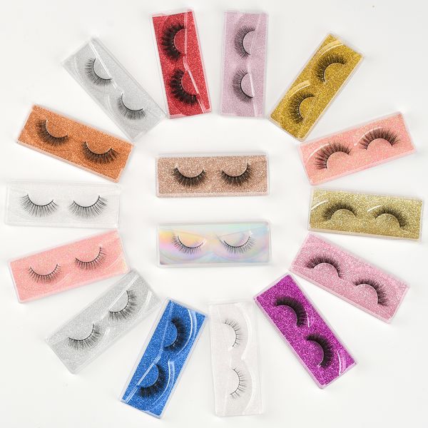 

false eyelashes wholesale natural long eye lashes fake lash natural faux cils eyelash bulk make up tools