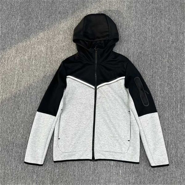 

mens tracksuit tech fleece designer multi-color casual coat womens sports pants spring and autumn n print suit size /l/xl/2xl 1kwc, Gray