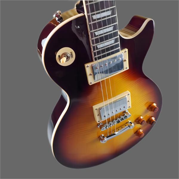 

standard electric guitar, tobacco gradient, mahogany, mahogany fingerboard, quick pack